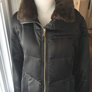 Chaps L black down jacket